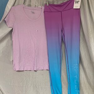 Spyder Lavender-Purple Active Leggings